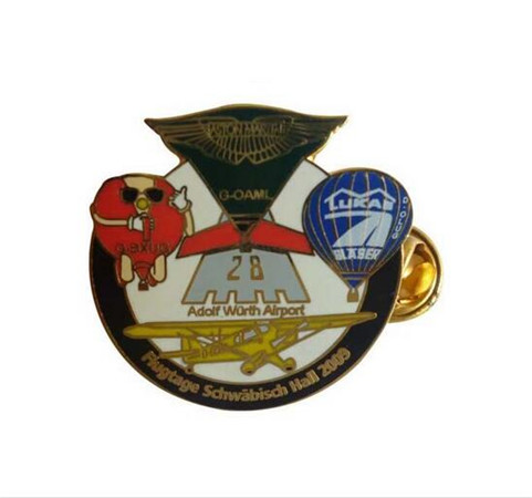 gold badge and tags medal